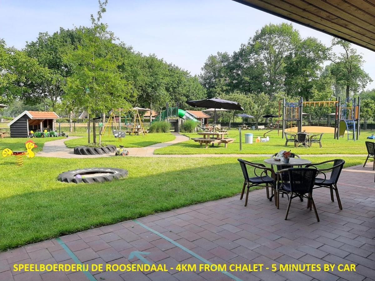 Sfeervol Chalet Op De Veluwe Пюттен Экстерьер фото